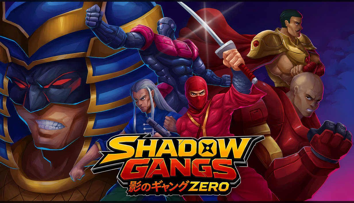 Shadow Gangs Zero illustrated key art